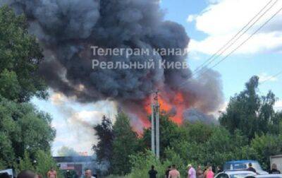 В Киеве произошел масштабный пожар на СТО - korrespondent.net - Украина - Киев - Мариуполь - Киев