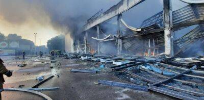 Ракетний удар по ТЦ у Кременчуці: 18 загинуло, 59 поранено, 40 зникли безвісти, розбір завалів триває - vchaspik.ua - Украина