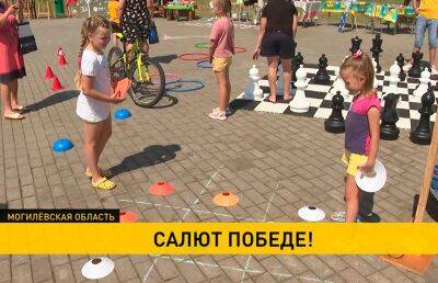 На Могилевщине благоустраивают детские игровые площадки по мотивам подвига советского народа - ont.by - Белоруссия - район Белыничский