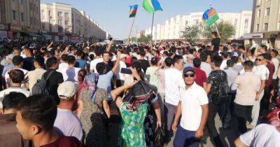 Узбекистан - Узбекистан охватили массовые протесты: чего хотят митингующие (видео) - focus.ua - Украина - Казахстан - Узбекистан - Конституция - Протесты