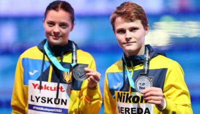 Алексей Середа - Середа и Лыскун выиграли серебро ЧМ-2022 в синхронных прыжках в воду - sportarena.com - Китай - США - Украина - Будапешт