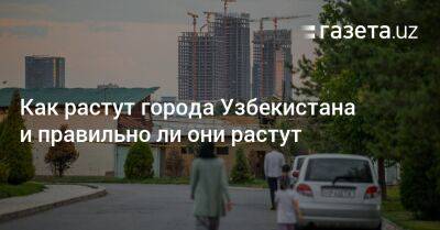 Шавкат Мирзиеев - Как растут города Узбекистана и правильно ли они растут - gazeta.uz - Узбекистан