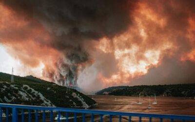 В Хорватии произошел масштабный лесной пожар - korrespondent.net - Украина - Франция - Хорватия