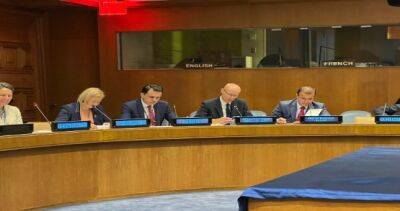 В штаб-квартире ООН презентовали итоги Второй Душанбинской водной конференции - dialog.tj - Швейцария - Египет - Германия - Япония - Нью-Йорк - Таджикистан - Финляндия - Словения - Голландия - Португалия - Сенегал