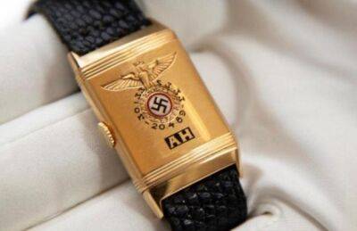 Адольф Гитлер - На аукцион выставили часы Гитлера. За них хотят выручить $4 миллиона (фото) - minfin.com.ua - США - Украина - Швейцария - Германия - Франция - Гернси