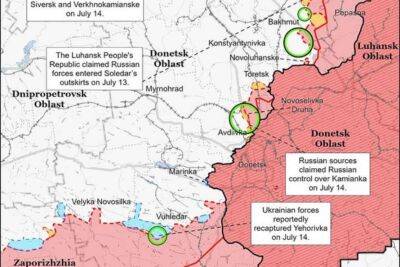 Олег Жданов - РФ готує масштабний наступ уздовж лінії Слов'янськ-Сіверськ-Бахмут, - ISW - lenta.ua - Украина - Росія - місто Словянськ - місто Донецьк - місто Маріуполь