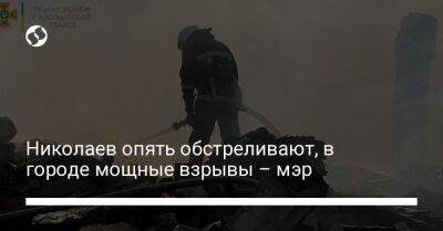 Александр Сенкевич - Николаев опять обстреливают, в городе мощные взрывы – мэр - liga.net - Украина