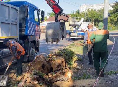 Непогода обрушилась на Днепр: массово брошены силы на ликвидацию последствий стихии, кадры - dnepr.politeka.net - Украина - Никополь - Днепр