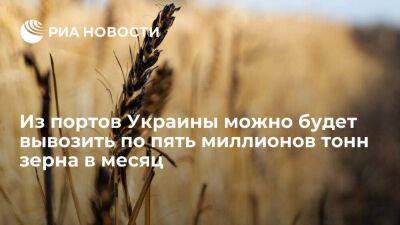 ООН: из портов Украины можно будет вывозить по пять миллионов тонн зерна в месяц - smartmoney.one - Россия - Украина - Стамбул - Стамбул