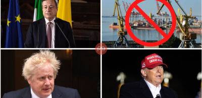 Дональд Трамп - Борис Джонсон - Відставка Драґі, зашморг на шиї росії та українське зерно: дайджест іноЗМІ 18-22 липня - thepage.ua - США - ДНР - Україна - Росія