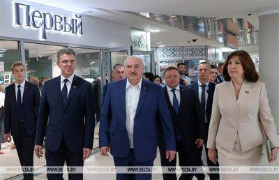 Лукашенко посетил ТЦ «Столица»: как преобразился торговый центр и какие белорусские бренды там представлены? - ont.by - Белоруссия - Минск