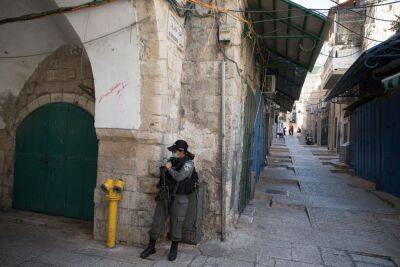 Подозрение на попытку теракта в Старом городе в Иерусалиме - news.israelinfo.co.il - Израиль - Иерусалим - Восточный Иерусалим