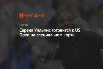 Серена Уильямс - Алексис Оганян - Серена Уильямс готовится к US Open на специальном корте - championat.com - США