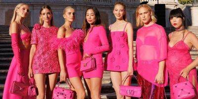 Ким Кардашьян - Грета Гервиг - Must-have лета. Стиль Барби завоевывает популярность благодаря Ким Кардашьян и Марго Робби — как известные модницы носят розовый цвет - nv.ua - Украина