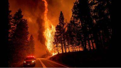 В Калифорнии из-за жары разбушевался крупнейший лесной пожар - obzor.lt - США - Вашингтон - Бостон - шт. Калифорния - штат Оклахома - штат Орегон - Филадельфия - Талс