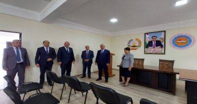 Эмомали Рахмон - В Пянджском и Шахритусском районах открыли новые здания НДПТ - dialog.tj - Таджикистан - Хатлонской обл.