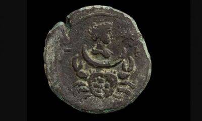 Рідкісна давньоримська монета із зображенням богині Місяця виявлена біля берегів Ізраїлю (Фото) - lenta.ua - Украина - Єгипет