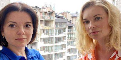 Лидия Таран - Маричка Падалко - Позировали на фоне разрушенного ЖК. Лидия Таран вернулась в Киев и встретилась с Маричкой Падалко - nv.ua - Россия - Украина - Киев - Франция