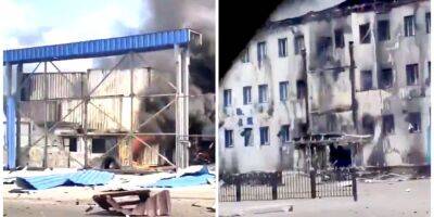 Очевидцы показали, что осталось от арсенала РФ, уничтоженного в оккупированном Донецке — видео - nv.ua - Россия - Украина - Донецк