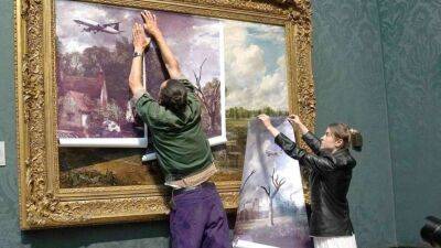 Ван Гог - Экологические активисты совершили в лондонской Национальной галерее акт вандализма - lenta.ua - Украина - Англия - Лондон