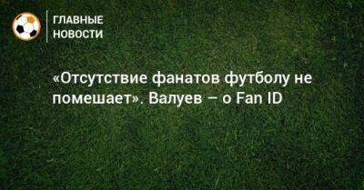 Николай Валуев - «Отсутствие фанатов футболу не помешает». Валуев – о Fan ID - bombardir.ru - Россия