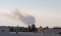 В Мелитополе снова взрывы на военном аэродроме: валит густой дым - vlasti.net - Мелитополь