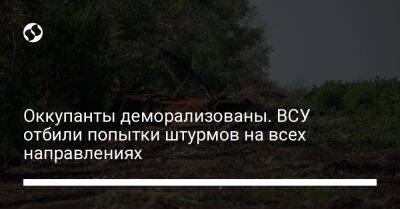 Оккупанты деморализованы. ВСУ отбили попытки штурмов на всех направлениях - liga.net - Украина - Славянск - Новопавловск