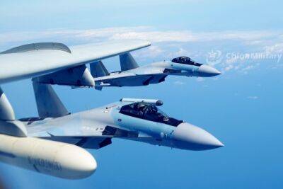 Истребители Су-35, при помощи комплексов РЭБ, подавили американские ПВО защищающие Тайвань - obzor.lt - Китай - США - Тайвань