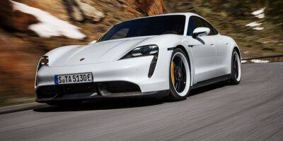 Porsche Taycan - Porsche - Обогнал Tesla. Porsche Taycan Turbo S установил рекорд скорости для электромобилей - nv.ua - Украина