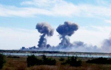 Пять взрывов в Зябровке: стекла повылетали в километре от авиабазы под Гомелем - charter97.org - Украина - Белоруссия - Гомель
