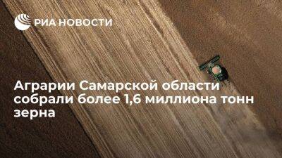 Дмитрий Азаров - Аграрии Самарской области собрали более 1,6 миллиона тонн зерна - smartmoney.one - Самарская обл.