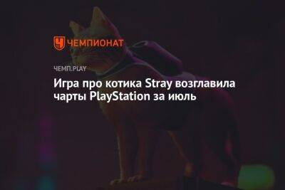 Игра про котика Stray возглавила чарты PlayStation за июль - championat.com - США - Канада