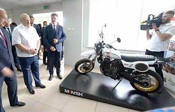 На «Мотовело» Лукашенко показали французский мотоцикл китайской сборки - charter97.org - Китай - Белоруссия