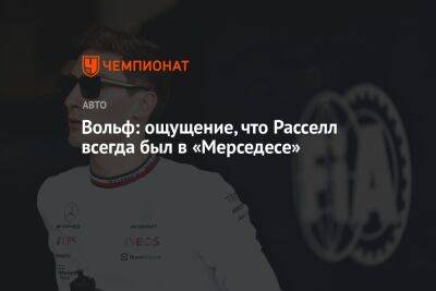 Льюис Хэмилтон - Джордж Расселл - Вольф Тото - Вольф: ощущение, что Расселл всегда был в «Мерседесе» - championat.com