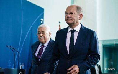 Махмуд Аббас - Олаф Шольц - Шольца возмутили слова лидера Палестины о Холокосте - korrespondent.net - Украина - Израиль - Германия - Палестина