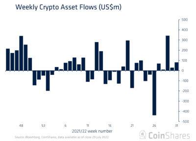 Аналітики зафіксували найбільші в 2022 році місячні надходження в криптофонди - bin.ua - Украина