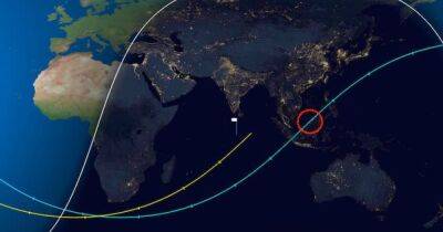 Китайская космическая ракета упала не только в море: стали известны новые подробности (видео) - focus.ua - Китай - Украина - Филиппины - Малайзия - Индонезия