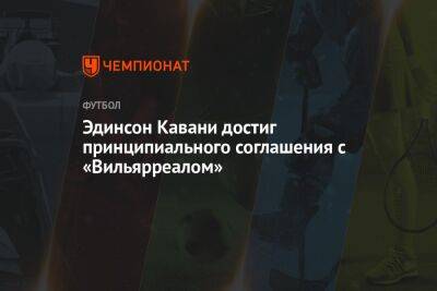 Николо Скир - Эдинсон Кавани достиг принципиального соглашения с «Вильярреалом» - championat.com - Италия - Испания
