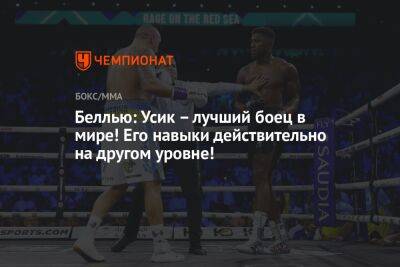 Александр Усик - Энтони Джошуа - Джошуа Усик - Беллью: Усик – лучший боец в мире! Его навыки действительно на другом уровне! - championat.com - Англия