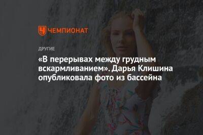Дарья Клишина - «В перерывах между грудным вскармливанием». Дарья Клишина опубликовала фото из бассейна - championat.com - Россия - Токио - Япония