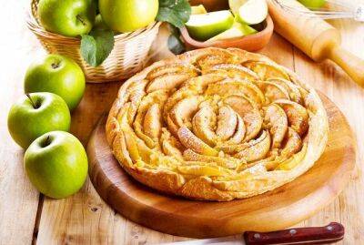 Яблочный пирог с карамелью и орехами - fokus-vnimaniya.com - Новости