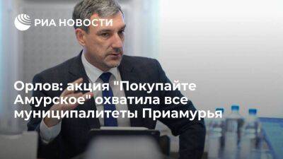 Василий Орлов - Губернатор Орлов: акция "Покупайте Амурское" охватила все муниципалитеты Приамурья - smartmoney.one - Амурская обл.