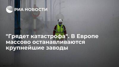 "Грядет катастрофа". В Европе массово останавливаются крупнейшие заводы - smartmoney.one - Германия - Румыния - Литва - Голландия - Словакия - Европа