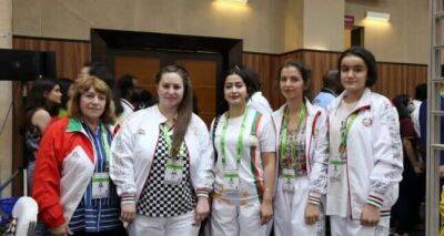 Женская сборная Таджикистана выиграла у Барбадоса на Шахматной олимпиаде - dialog.tj - Россия - Китай - США - Бельгия - Узбекистан - Белоруссия - Индия - Таджикистан - Барбадос - Саудовская Аравия - Пакистан - Словакия - Ирландия - Суринам