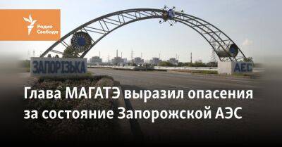 Рафаэль Гросси - Глава МАГАТЭ выразил опасения за состояние Запорожской АЭС - svoboda.org - Россия - Украина - Запорожье