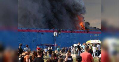 Пожежа на складі Ozon у Підмосков'ї знищила товари на десятки мільйонів доларів - fakty.ua - Украина