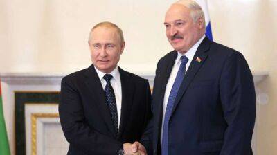 Лукашенко - Путін та Лукашенко обговорили війну в Україні - lenta.ua - Україна - Росія - Білорусь