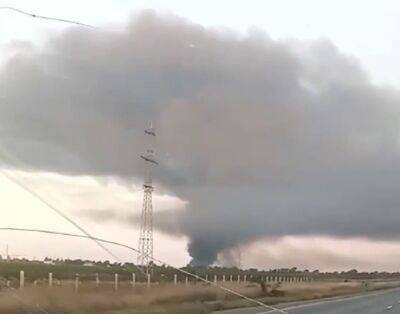 В небе вырос черный "гриб": новый пожар полыхает в Крыму, что известно на данный момент - politeka.net - Украина - Крым - Крим