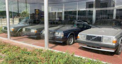 В Европе обнаружен заброшенный автосалон с нетронутыми Volvo 80-х годов (фото) - focus.ua - Украина - Бельгия