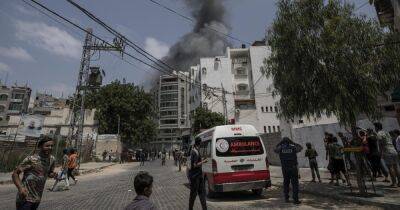 Яир Лапид - Накануне перемирия в Каире: палестинские боевики вновь обстреляли Израиль (фото) - focus.ua - Украина - Израиль - Египет - Тель-Авив - Палестина - Каир - Иерусалим - Война